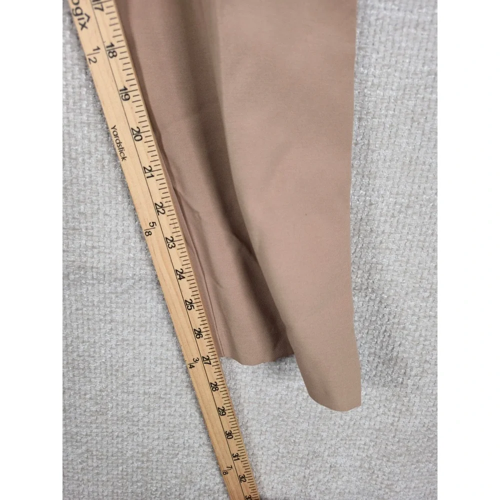 Haver + Blair London Tan Tailored Side‎ Zip Trousers Dress Pants Womens Large